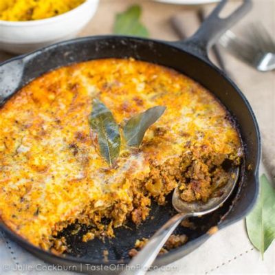  Bobotie? Een rijke kruidensaus die je smaakpapillen zal betoveren met een vleugje zoetheid en pit